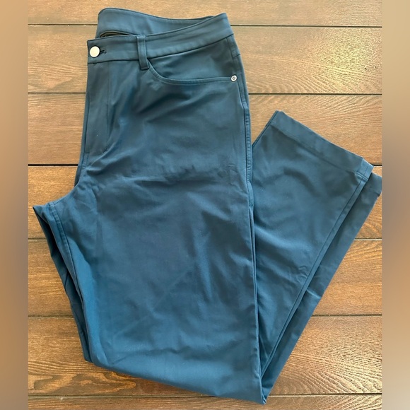 ABC Classic-Fit 5 Pocket Pant *Warpstreme True Navy 34Wx32L - Picture 1 of 3